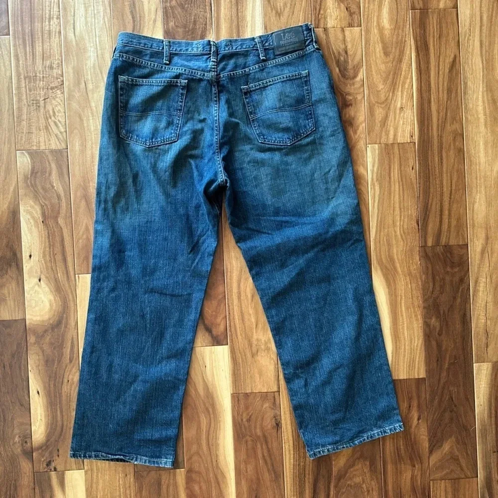 Lee Premium Relaxed Fit Straight Leg Jeans 40x30